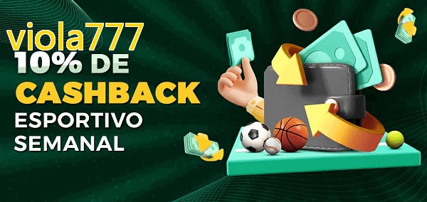 10% de bônus de cashback na viola777